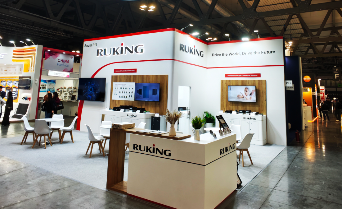 Ruking携最新高效变频驱动与节能解决方案精彩亮相MCE2026米兰展,共筑零碳未来